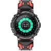 Bild von Avizar, Vega Kinder Smartwatch wasserdicht mit Anruf & Herzsensor, Schwarz / Rot