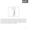 Bild von MSV WC Sitz Toilettendeckel PP WC Deckel - Grau