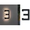 Bild von Paulmann Solar LED Hausnummernleuchte Nummer 3