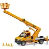 Bild von BRUDER MB Sprinter w/Working Platform, Fahrzeug, 3 Jahr(e), Acrylnitril-Butadien-Styrol (ABS), Schwarz, Orange