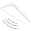 Bild von Ultraflache LED Deckenlampe mit Bewegungsmelder - IP44 LED Badlampe Badezimmerleuchte, Deckenpanel extra flach für Feuchträume, 98 x 20 x 3 cm (LxBxH)