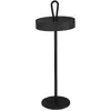 Bild von Tischleuchten - LED Akku-/Tischleuchte Magnetisch "ELLA" schwarz, Tischlampe für den Außenbereich im Modern Style aus Metall und Kunststoff in schwarz, 35 cm hoch, Ø 12,5 cm, LED Platine   dimmbar   Berührungssensor   Akkubetrieb
