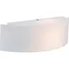 Bild von BRILLIANT Lampe Interface Außenwandleuchte 10x31cm Basis weiß | 1x A60 , E27 , 25W , geeignet für Normallampen (nicht enthalten) | IP-Schutzart: 44 - spritzwassergeschützt