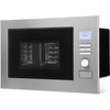 Bild von Bomann® Einbaumikrowelle mit Grill und Heißluft | 60cm | inkl. Grillrost und Drehteller | 25L Einbau Mikrowellengerät | MWG 3001 H EB inox