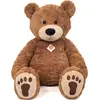 Bild von Teddy Hermann Teddybär 75 cm braun mit Tatzen