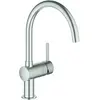 Bild von GROHE Minta, Edelstahl, 4,6 cm