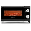 Bild von Clatronic Pizzaofen mit 12L Backraum | Minibackofen ideal zum Grillen & Aufbacken | Backofen mit Ober- & Unterhitze | Mini Backofen mit 60 Min.-Timer | Backofen klein inkl. Backblech | MPO 3520
