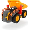 Bild von Dickie Toys Volvo Spielzeug Kipplaster mit Gewichtserkennung, Weight Lift Truck, LKW Kipper, erkennt 3 verschiedene Gewichtsstufen, bewegliche Ladefläche, Licht & Sound, inkl. Batterien, 30 cm