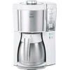 Bild von Melitta 1025-15, Filterkaffeemaschine, 1,25 l, 1080 W, Silber, Weiß