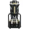 Bild von Melitta 1024-12, Filterkaffeemaschine, Kaffeebohnen, Eingebautes Mahlwerk, 1515 W, Schwarz, Gold