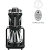 Bild von Melitta 1024-11, Filterkaffeemaschine, Eingebautes Mahlwerk, 1515 W, Schwarz, Silber