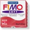 Bild von FIMO, Modelliermasse, Knete kirschrot soft normal