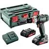 Bild von Metabo BS 18 L QUICK, Handbohrmaschine, Ohne Schlüssel, Schwarz, Grün, Rot, Silber, 1,3 cm, 1800 RPM, 2 cm