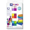Bild von STAEDTLER FIMO soft 8023 ofenhärtende Modelliermasse Materialpackung "Brilliant Colours" mit 12 Halbblöcken je 25g