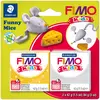 Bild von Staedtler FIMO 8035, Modellierton, Gold, Grau, Kind, 2 Stück(e), 2 Farben, 110 °C