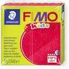 Bild von STAEDTLER FIMO kids 8030 ofenhärtende Modelliermasse Einzelprodukt, 42g, glitter rot