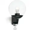 Bild von STEINEL L 585 S, Wandbeleuchtung für den Außenbereich, Schwarz, Glas, Kunststoff, IP44, Garten, II