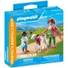 Bild von PLAYMOBIL Bäuerin mit Kind und Kalb, 4 Jahr(e), Mehrfarbig, Kunststoff