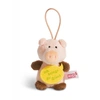 Bild von NICI 44869 Schwein Anhänger mit Spruch "Ich bringe dir Glück" 8cm Rosa/Braun