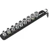 Bild von Wera Belt B 1, Steckschlüssel-Satz, 3/8", Metrisch, 9 Kopf/Köpfe, 8,10,12,13,15,16,17,18,19 mm
