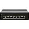 Bild von LevelOne IFS-0801, Unmanaged, Fast Ethernet (10/100), Vollduplex, Wandmontage