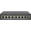 Bild von LevelOne Hilbert 8-Port Gigabit PoE Smart Lite Switch, 802.3at/af PoE, 8 PoE Ausgänge, 112.8W PoE-Leistungsbudget, Managed, L2, Gigabit Ethernet (10/100/1000), Vollduplex, Power over Ethernet (PoE)