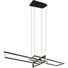 Bild von Trio Salinas Pendelleuchte LED Metall Schwarz matt Dimmbar