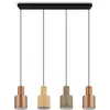 Bild von Trio Leuchten Pendelleuchte AGUDO Agudo E27 multicolor Metall