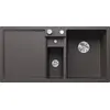 Bild von BLANCO Collectis 6S - Spülbecken - SILGRANIT - 1 Becken 1/2 - Abwasserkanal links - automatische Entleerung - ohne Siphon - Leersauce - Sortiertablett - grau