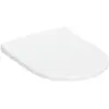Bild von Geberit Acanto WC-Sitz mit Absenkautomatik Quick Release, antibakteriell, weiß