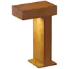 Bild von SLV 230090 Rusty Partylight Outdoor free standing light Energy-saving bulb GX53 9 W Rust brown