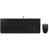 Bild von CHERRY DC 2000 Kabelgebundenes Desktopset, Schwarz, USB (QWERTZ - DE), Volle Größe (100%), Kabelgebunden, USB, QWERTZ, Schwarz, Maus enthalten