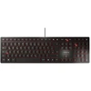 Bild von CHERRY KC 6000 SLIM Kabelgebundene Tastatur, Schwarz, USB (QWERTZ - DE), Volle Größe (100%), Kabelgebunden, USB, QWERTZ, Schwarz
