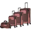 Bild von travelite VIIA 4W Trolley L / M / S Travelbag Spring Rose hellrot 78cm