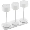 Bild von Akku-Tischleuchte Veluna 245mm schneeweiß 3er Set Set inkl 3 Leuchten + 3er Multicharger