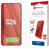 Bild von Displex Panzerglas (10H, 2D) für Samsung S26,MountMaster kratzer-resistent, Samsung, Galaxy S26, Schmutzabweisend, Schlagfest, Kratzresistent, Transparent, 1 Stück(e)