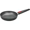 Bild von Woll Titanium NOWO FRY PAN FLAT 1524N Bratpfanne, 24 cm max. Durchmesser, Gusseisen/Gussaluminium, Antihaftbeschichtung, abnehmbarer Griff
