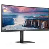 Bild von AOC V5 CU34V5C/BK, 86,4 cm (34"), 3440 x 1440 Pixel, Wide Quad HD, LED, 4 ms, Schwarz
