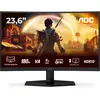 Bild von AOC G4 C24G42E, 59,9 cm (23.6"), 1920 x 1080 Pixel, Full HD, LED, 4 ms, Schwarz, Rot