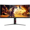 Bild von AOC G4 CU34G4Z, 86,4 cm (34"), 3440 x 1440 Pixel, Wide Quad HD, LED, 1 ms, Schwarz, Rot