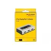Bild von DeLOCK 87668, DisplayPort, Schwarz, Grau, 2560 x 1440 Pixel, 112 mm, 68 mm, 29 mm