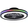 Bild von JUST LIGHT LED Deckenventilator BRANDON warmweiß - kaltweiß Deckenventilator Fernbedienung Wohnzimmer, Kinderzimmer, Schlafzimmer