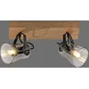 Bild von JUST LIGHT GERDA LANGSTRÖM Deckenleuchte E14 max. 20W 2-fach Holz-natur 11448-79