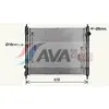 Bild von AVA COOLING SYSTEMS DN2477 Kühler Wasserkühler Motorkühler für NISSAN JUKE (F15) PULSAR Schrägheck (C13)