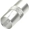 Bild von Hama 00205219, Koaxial, Koaxial, Männlich, Männlich, Silber, Karton mit Aufhänger
