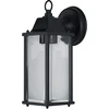 Bild von LEDVANCE ENDURA CLASSIC, Wandbeleuchtung für den Außenbereich, Schwarz, Aluminium, IP23, I, Wandmontage