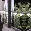 Bild von 8er Set LED Zaun Solarleuchten, Durchmesser 11 cm