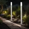 Bild von 2er Set Außen Stehlampen mit zwei Steckdosen und Bewegungsmelder