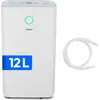 Bild von MEDION DH10 Luftentfeuchter elektrisch (bis zu 50m³ (15m²), 12Liter/24h, 38db leise, elektrischer Raumentfeuchter, Normalbetrieb, Wäschemodus, Ventilatorbetrieb, Timer, Bodenrollen, Entfeuchter)