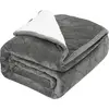 Bild von WOLTU doppelseitige Gewichtsdecke, Anti Stress, Grau,150x200, 11kg